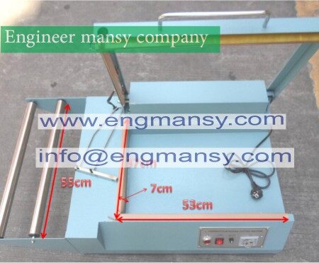 Manual slevee sealing machine