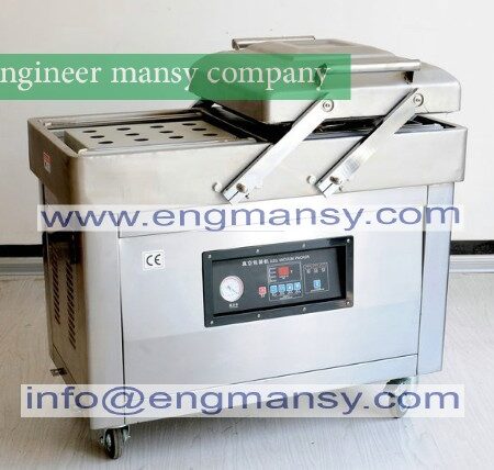 Double room squeezed vacuum sealing machine Model 603 engineer mansy mark