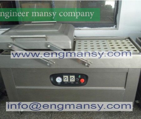 Double room vacuum shrink sealing machine Model 603 engineer mansy global brand