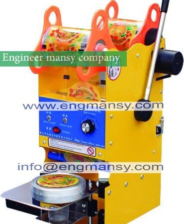 digital manual manual cup sealing machine seal machine Cup bubble tea Digital 7.5 / 9.5 centimeter drinks Cup Model 706 engineer mansy brand