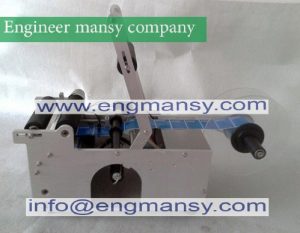 Semi-automatic round bottle labeling labeler packing machine bottle labeling machine the workpiece diameter 10-150 mm model 831 engineer mansy global mark