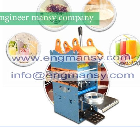 new design of small commercial manual milk tea shop special sealing machine plastic cup mung bean milk sealing machine model 706 engineer mansy mark