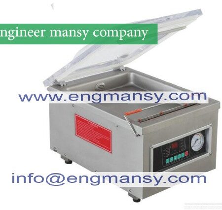 Food Rice tea vacuum sealer, vacuum packing machine vacuum chamber, vacuum packing machine aluminum seal bags model 601 engineer mansy international  brand