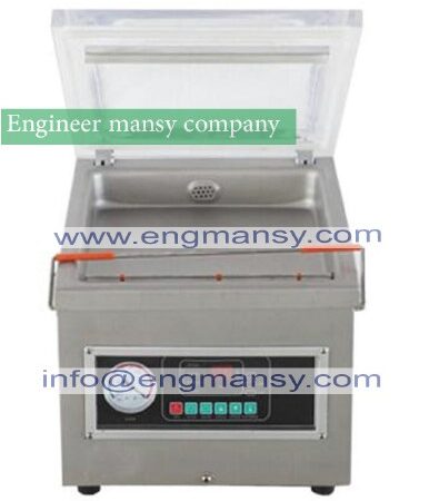 Food Rice tea vacuum sealer, vacuum packing machine vacuum chamber, vacuum packing machine aluminum seal bags Model 601 engineer mansy global mark