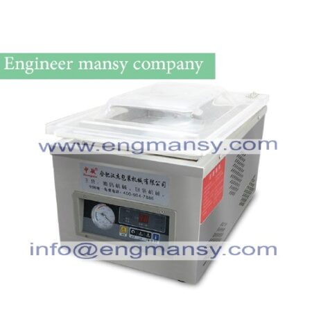 Industrial stainless steel vacuum sealer, vacuum sealing machine butter Model 601 engineer mansy international mark