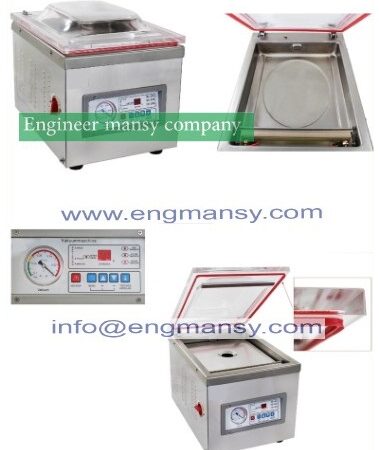 New automatic vacuum sealer food vacuum seal packaging machine Model 601 engineer mansy global brand