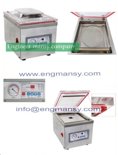New automatic vacuum sealer food vacuum seal packaging machine Model 601 engineer mansy global brand