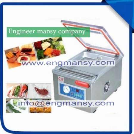 Vacuum sealer food and household tea bag, vacuum packing machine Model 601 engineer mansy international  mark
