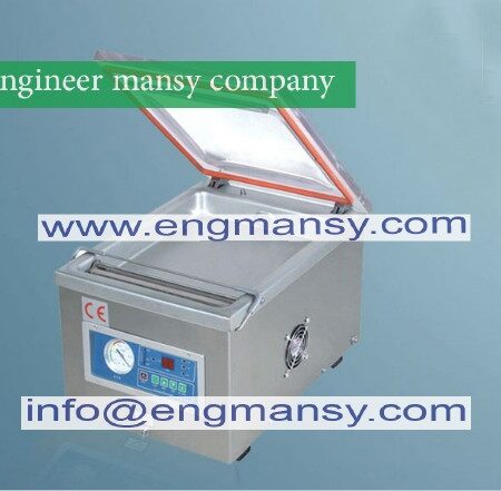 Vacuum sealer food sealing / vacuum machine for filling white tea wet food / food vacuum sealing machine model 601 engineer mansy global brand