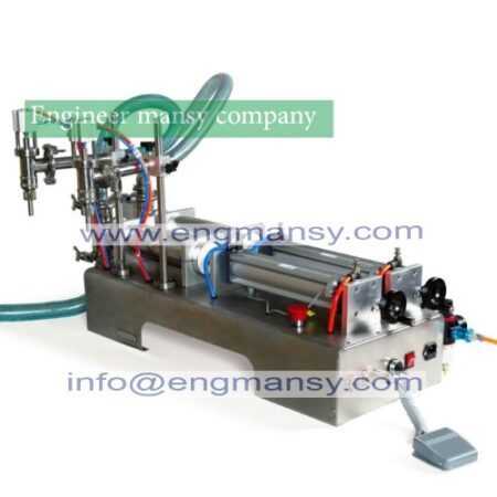 500ML Pneumatic Milk Filling Machine Liquid Filler Machine Model 403 engineer mansy global brand