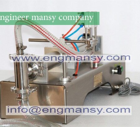Automatic liquid filling machine 100-1000ml Single head horizontal pneumatic liquid filling machine Model 403 engineer mansy international brand