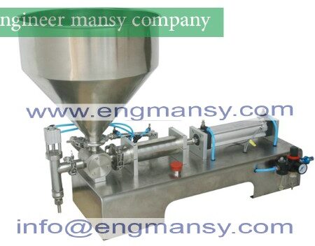 Cream Shampoo Cosmetic Automatic Filling Machine for 50-1000ml Model 404 engineer mansy international brand