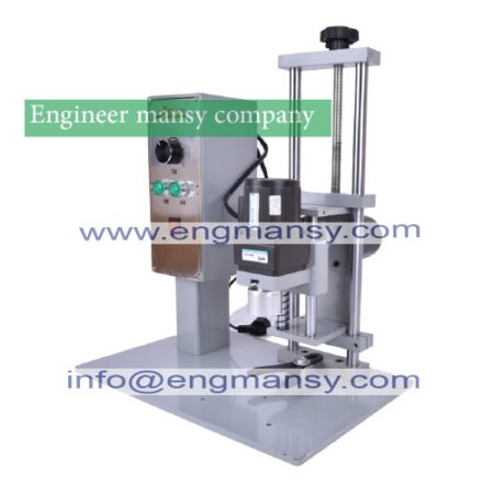 desk automatic capping machine, round caps,capping diameter 10-50mm screw capper machine,electric bottle locking machine Model 461 engineer mansy mark