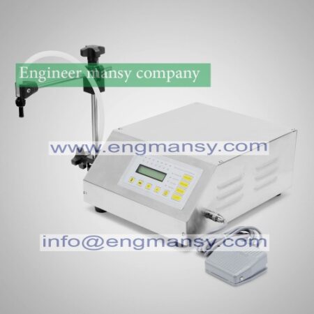 Digital Control Liquid Filling Machine /Small Portable Electric Liquid Water Filling Machine Model 451 engineer mansy international brand