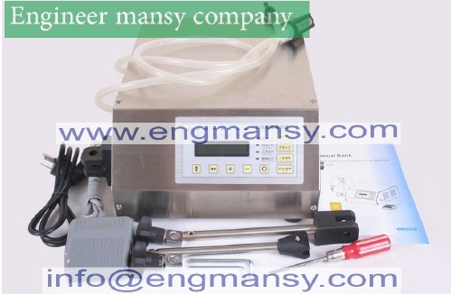 Digital new design Control Liquid Filling Machine Small Portable Electric Liquid Water Filling Machine Model 451 engineer mansy internathional brand