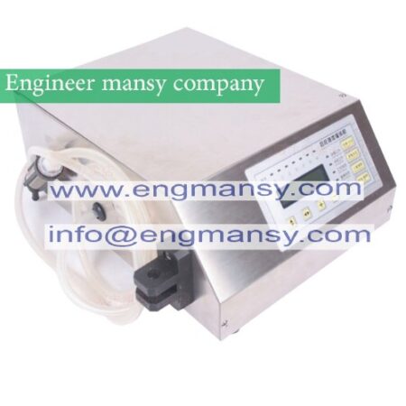 Electric Water Filling Machinery+Digital Electrical Liquids Filling Machine Automatic for Range Up to 2-3500ml Stainless Steel model 451 engineer mansy global mark