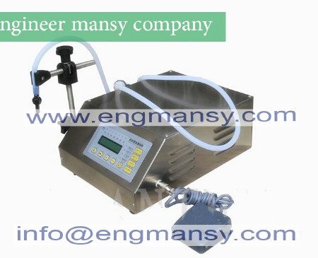 Hottest liquid paste filling machine 2ml-3500ml,automatic Horizontal liquid filling machine Pneumatic filler Model 451 engineer mansy international brand
