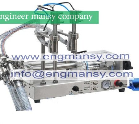Pneumatic Filling machine 80-250ml Paste/ Liquid filling Machine model 403 engineer mansy global mark
