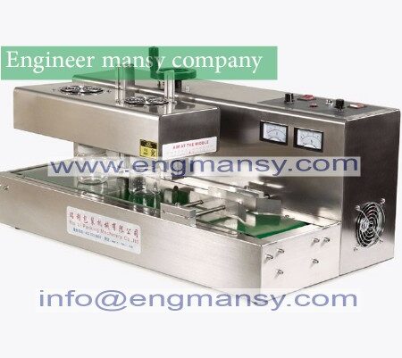 Continuous Electromagnetic Induction Sealing Machine Automatic Induction Sealer Bottle Sealing Machine Model 204 engineer mansy international  brand