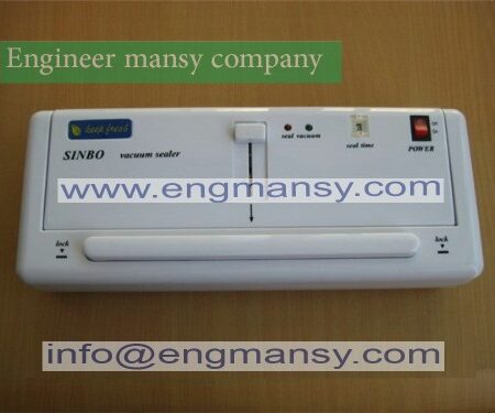 220V/110V Manual Household Vacuum Packing Machine, Food Vacuum Sealer Machine Model 604 engineer mansy mark