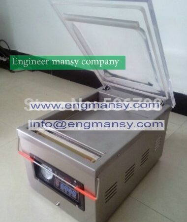 Desktop vacuum packing machine for plastic bag / food sealing macine model 601 Engineer mansy international mark