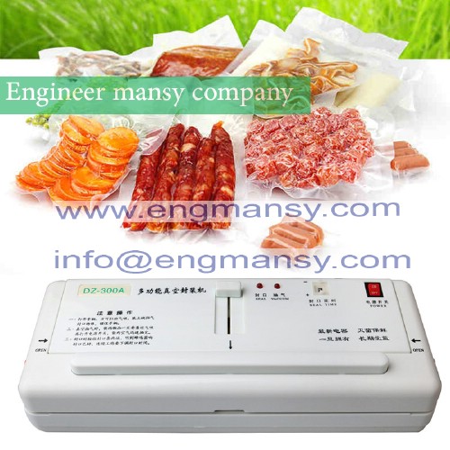 Electric Vacuum Heat Sealing Machine Household Food Packing Sealers Kitchen Appliances Food Saver Preserver +30pcs bag model 604 engineer mansy global brand
