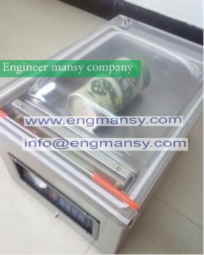 Electronic equipment tools Vacuum sealer aluminum bags shrinking sealing machinery plastic package food,document,medical Model 601 engineer mansy international mark