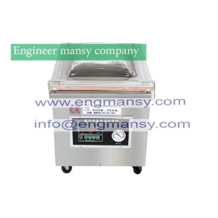 Food vacuum sealer, vacuum packing machine vacuum chamber, aluminum bags food rice tea vacuum sealing machine model 601 Engineer mansy brand
