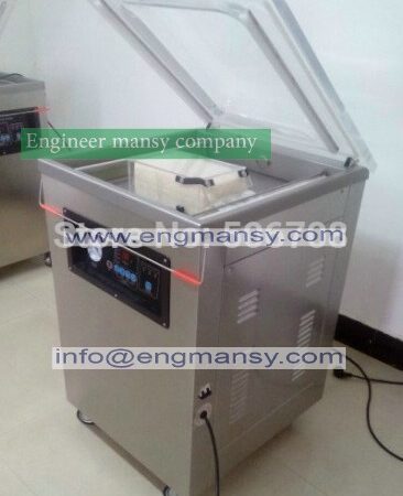 Free shipping vertical vacuum packaging machine for commercial use Model 601 engineer mansy international mark