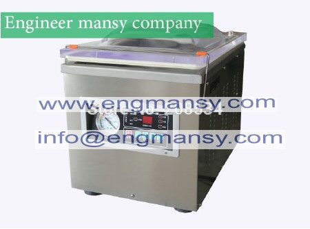food vacuum sealer machine, vacuum packing machine vacuum chamber, aluminum bags food rice tea vacuum sealing machine model 601 Engineer mansy brand