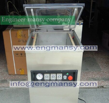 single-chamber vacuum machine deepen Single-chamber vacuum packaging machine Poultry vacuum packaging machine Model 601 engineer mansy international brand