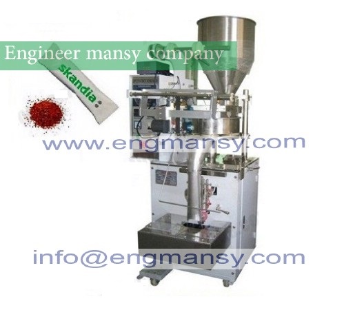 Automatic Vertical Sugar Salt Rice Instant Coffee Bag Pouch Sachet packing machinery model 902 engineer mansy brand