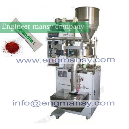 chicken powder packing machine model 902 Engineer mansy international brand