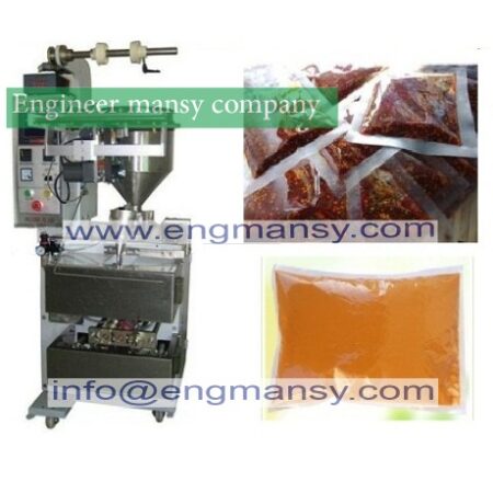 relay Automatic Chili Sauce Packing Machine 1-50ML botcho cream packing model 505 Engineer mansy international brand