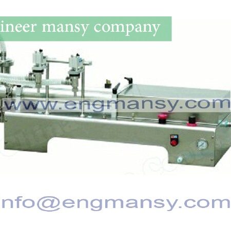 10-300ml Double Head Liquid or Softdrink Pneumatic Filling Machine model 403 Engineer mansy global brand