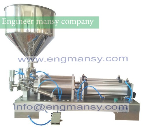 Cooking oil filling machine bottling filler large volume food grade packaging equipment tool double nozzle 5000ml crack filler model 404 engineer mansy international mark