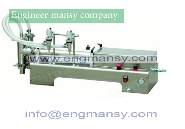 1000-5000ml Double Head Liquid or Softdrink Pneumatic Filling Machine model 403 Engineer mansy mark