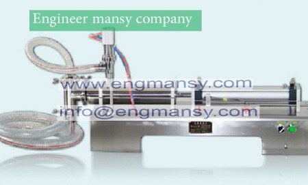 200-1500ml Single Head Liquid Softdrink Pneumatic Filling Machine model 403 Engineer mansy brand