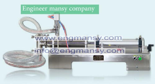 200-1500ml Single Head Liquid Softdrink Pneumatic Filling Machine model 403 Engineer mansy brand