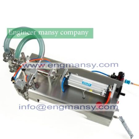2500ml Pneumatic Liquid Bottle Filling Machine Pneumaitc Piston Liquid Filler Model 403 engineer mansy international mark