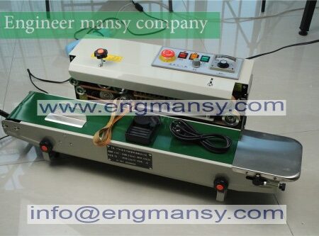 Auto 110V or 220V Continuous Sealing Machine Sealer Horizontal PVC Membrane Film Bag Model 301 engineer mansy brand