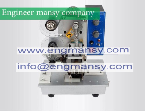 Automatic Ribbon Coding Machine 220V 200W Typography Electric Date Batch Printing Machines Heat Press Coder model 322 engineer mansy international mark