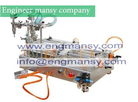Best Price Semi Automatic Liquid Detergent Filling Machine model 403 Engineer mansy global mark