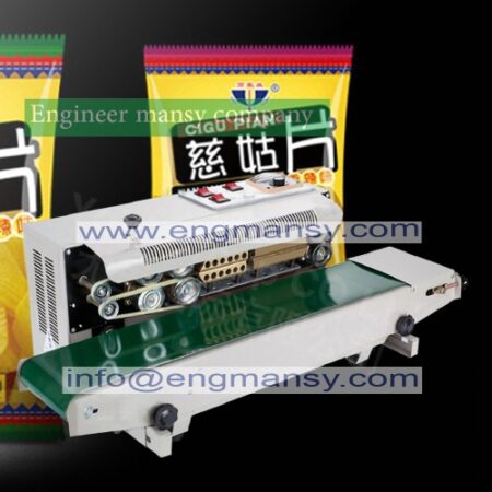 Best quality stainless steel body continuous band sealing machine Model 301 engineer mansy mark