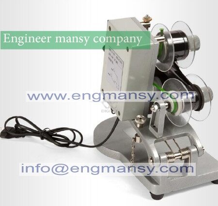 Color Ribbon Hot Printing Machine Direct Thermal Foil Hot Stamp Printer Coding Machine Date Ribbon Coder Model 321 engineer mansy global brand