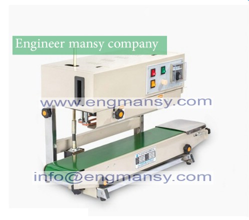 Combined vertical and horizontal milling machine, plastic bag welding machine, Continuous automatic sealing machine Model 303 engineer mansy mark