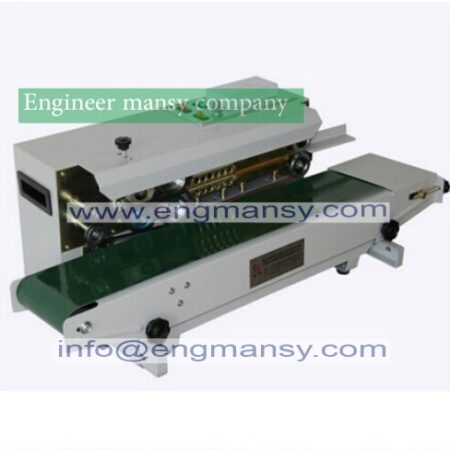 Continuous Sealing Machine Automatic Plastic Film Packag Machine Additional Equipment Printing Date Model 301 engineer mansy brand