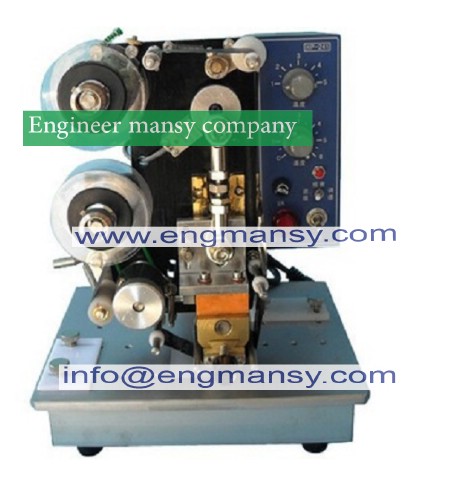 Electric ribbon printer+ 241 printer printed code machine + date code machine 322 Engineer mansy mark
