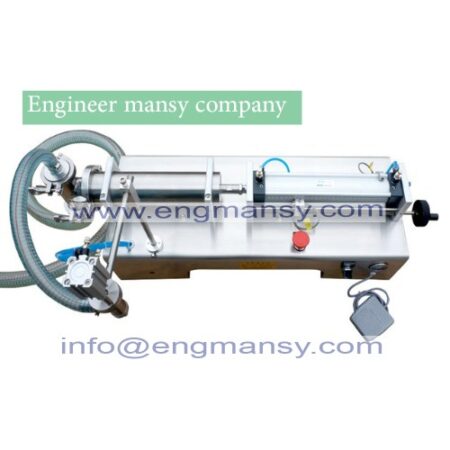 Filling machine liquid filler pneumatic 0.6MPa 5-1000ml water bottle filling machine sauce packaging equipment beverage filler Model 403 engineer mansy brand