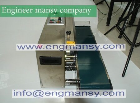 Free shipping Automatic Continuous film sealing machine,plastic bag package machine,Expanded food band sealer (110V/60HZ) model 301 Engineer mansy mark